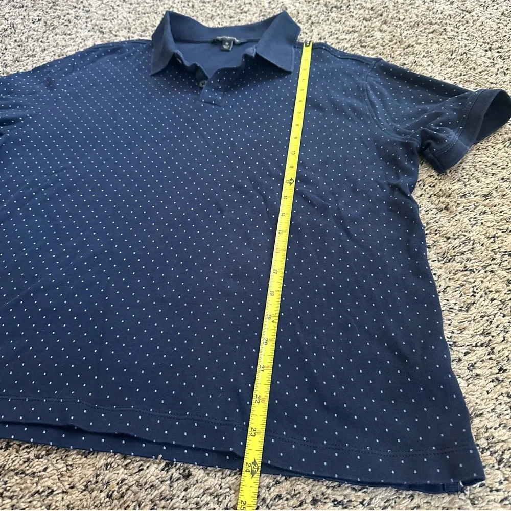 Banana Republic Navy Blue Polo Shirt